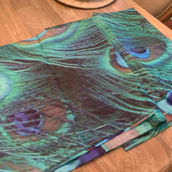 Peacock Shower Curtain - Polyester 72 * 72 - Picture 2 of 3